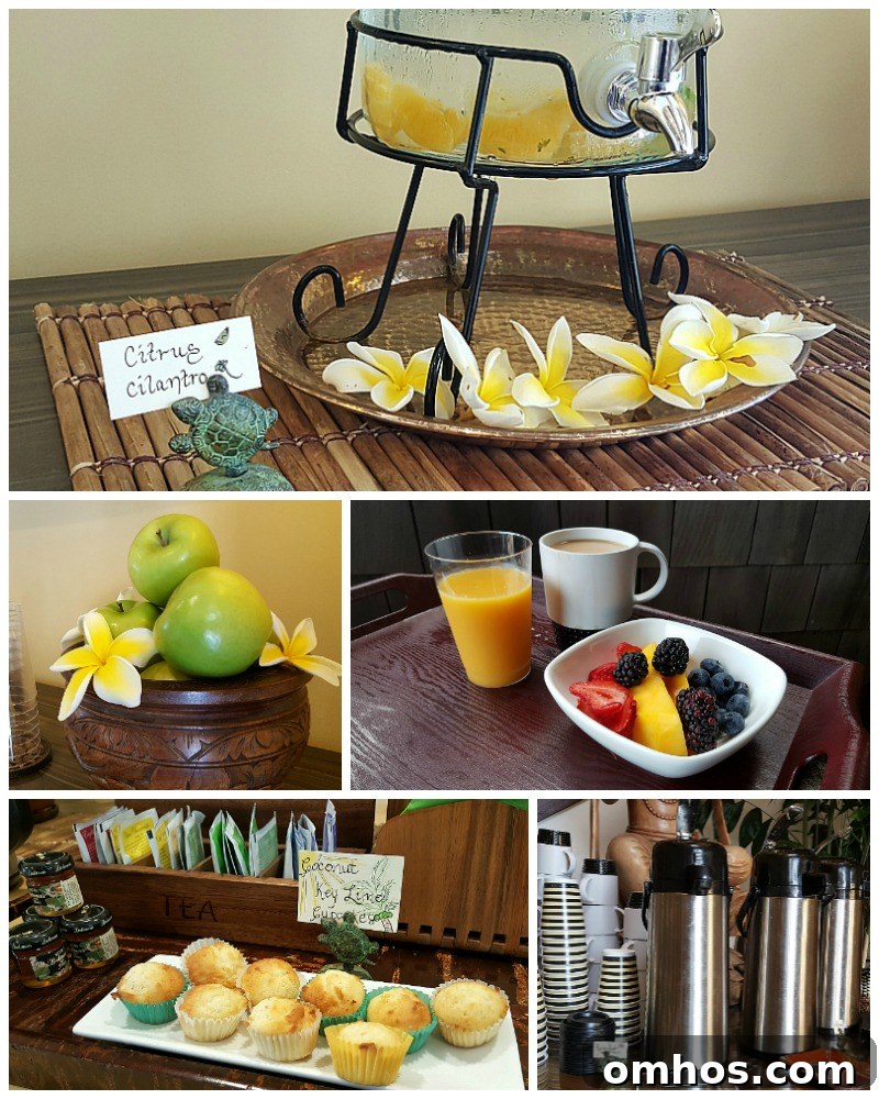 Breakfast (and more!) at Pantai Inn, La Jolla - San Diego, California Hotel