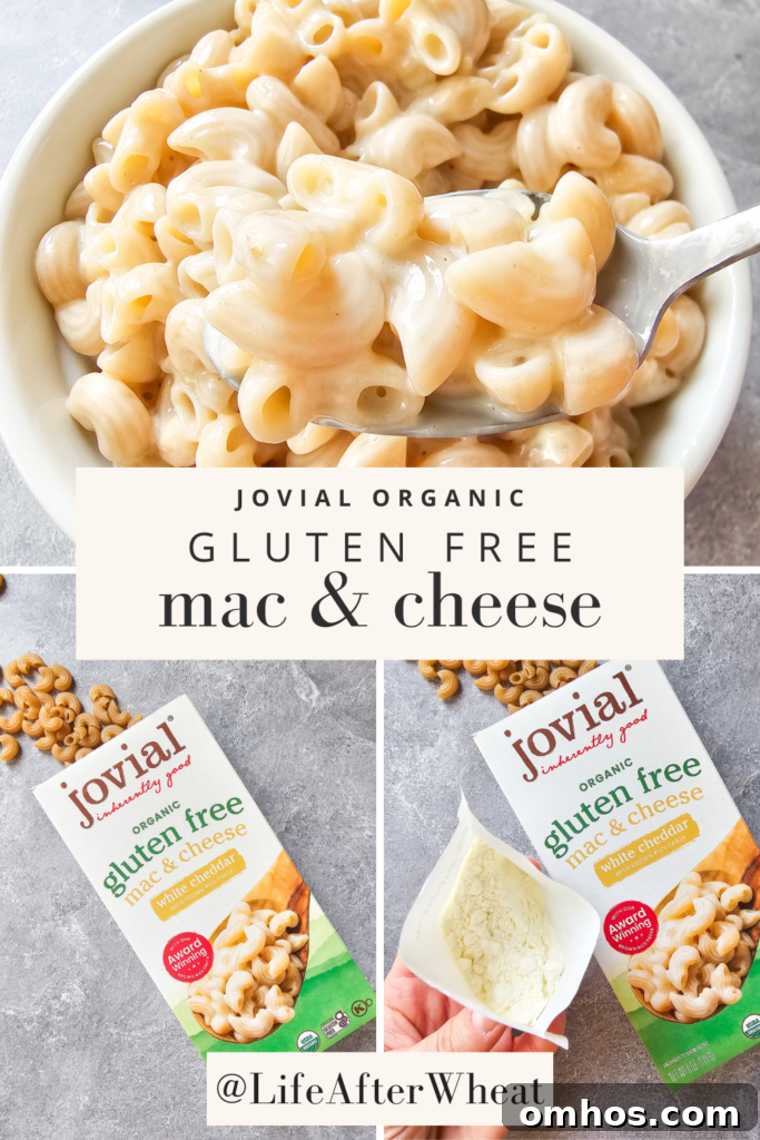 Jovial organic white cheddar mac and cheese