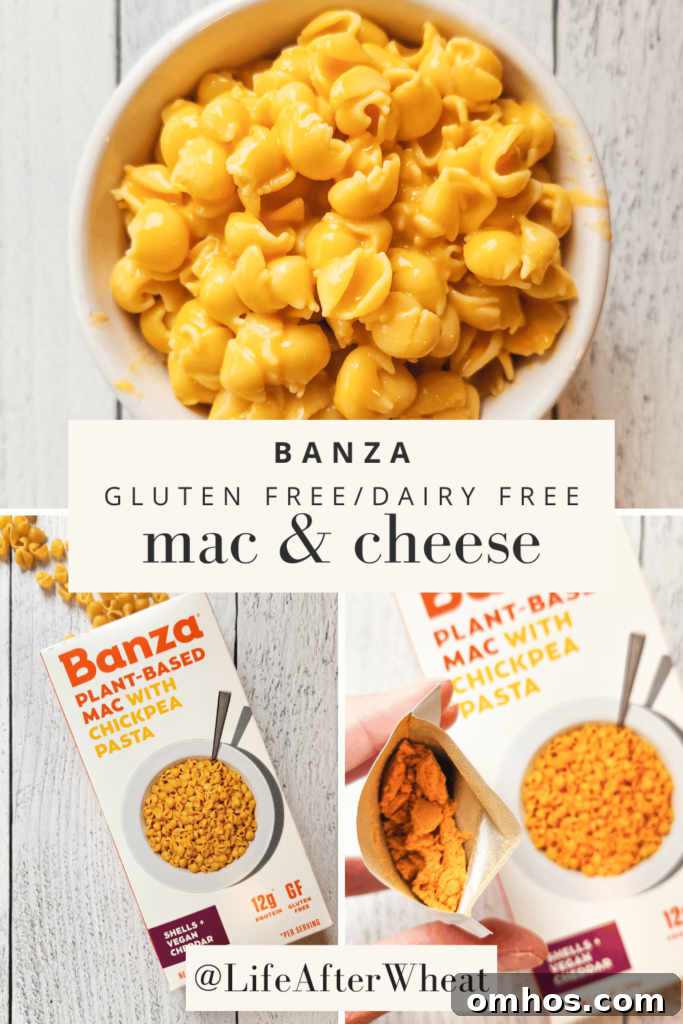 Banza plant-based mac and cheese
