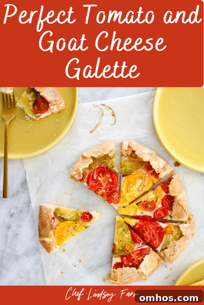 Tomato and Goat Cheese Galette