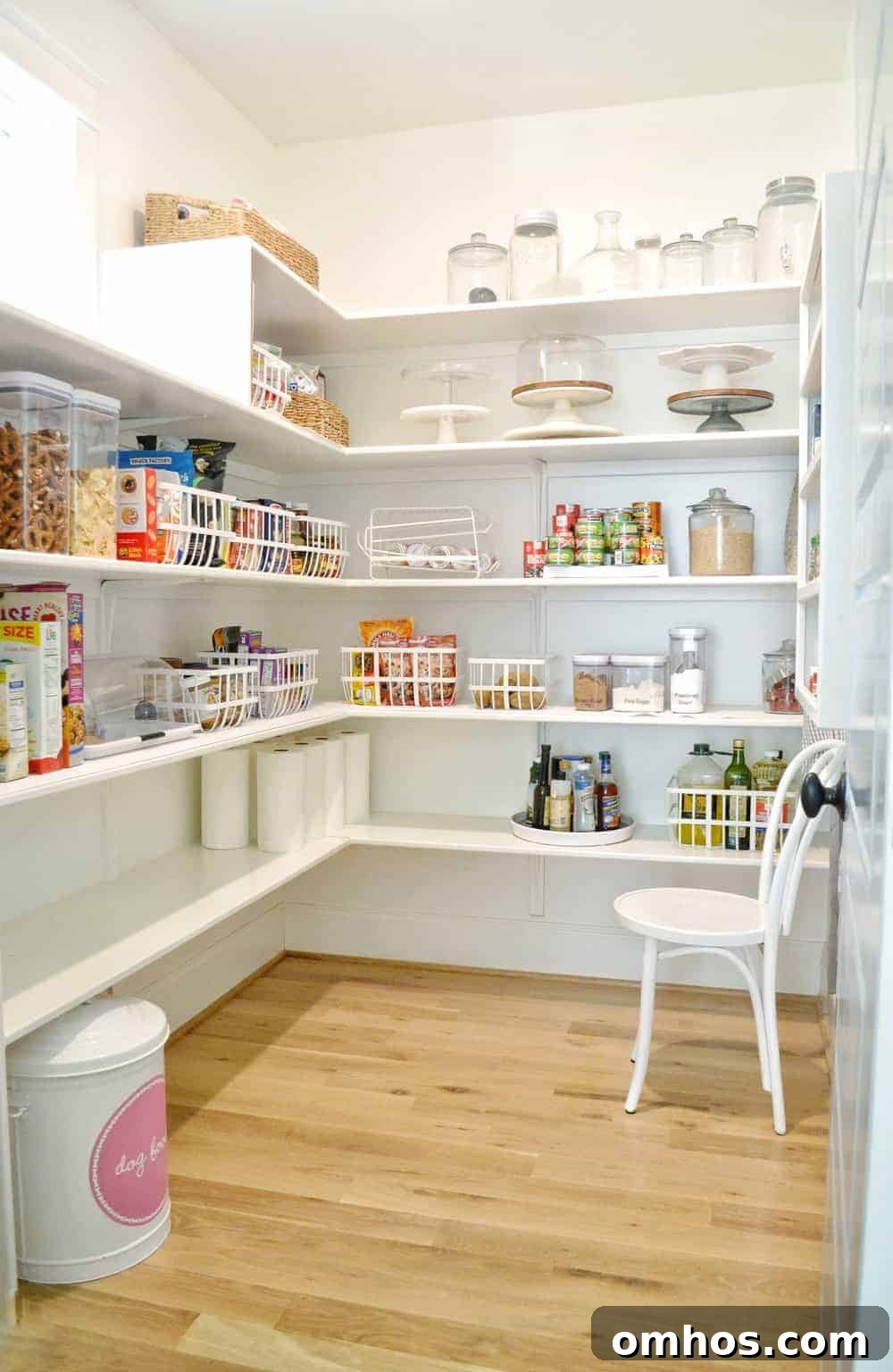 clean organized pantry - organizing your home and started in the pantry