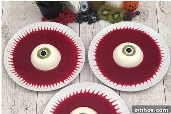 Halloween Jelly Eye Desserts