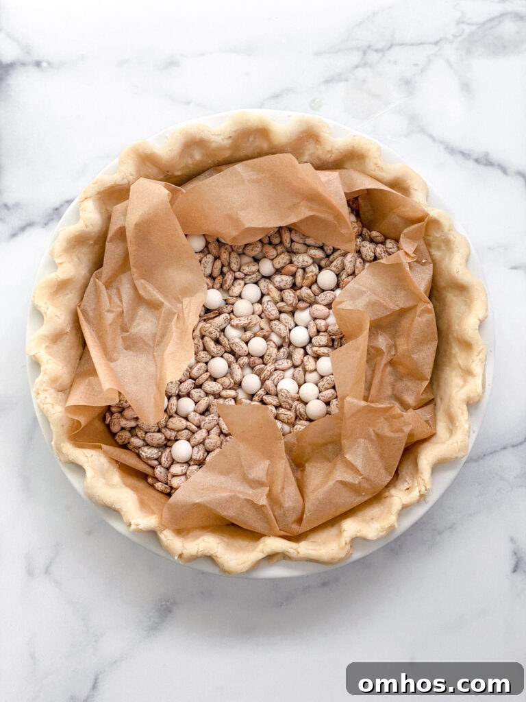 How to Make a Flaky, Buttery Pie Crust 11 the perfect flaky pie crust filled with weights
