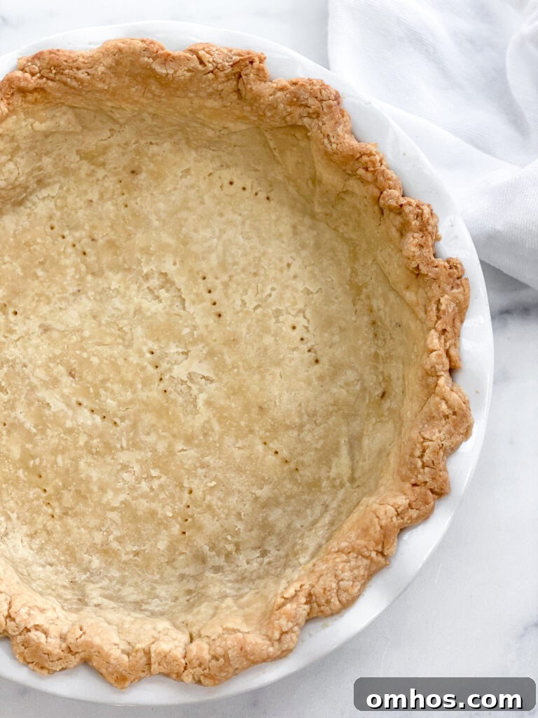 How to Make a Flaky, Buttery Pie Crust 3 close up of the perfect flaky pie crust