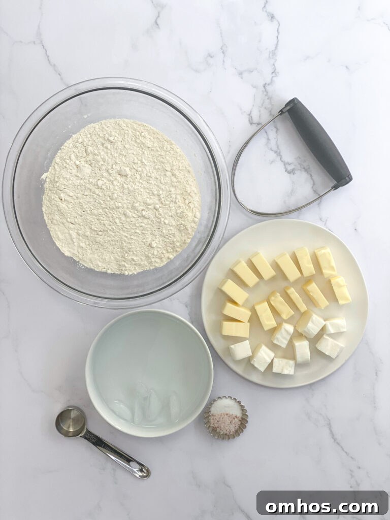 How to Make a Flaky, Buttery Pie Crust 4 ingredients for the perfect flaky pie crust