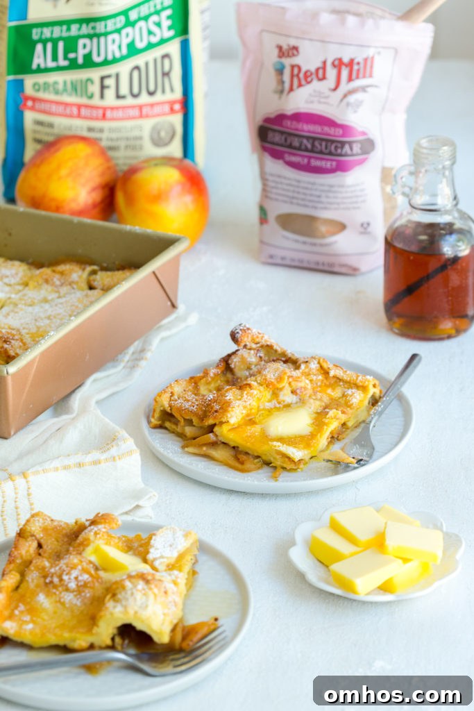 Hootenanny Apple-Bottom Pancake Recipe 11 Plate of Hootenanny Pancakes
