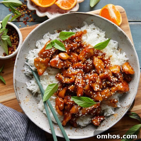 Orange chicken