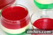 Layered Christmas Jello Salad