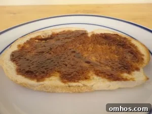 Marmite, Butter on Sourdough Bread
