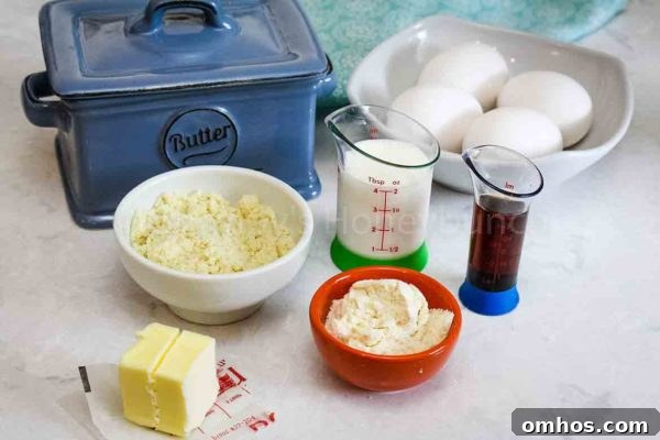 Ingredients for Dutch Baby