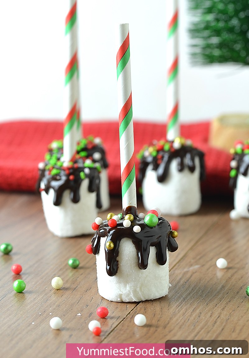 Christmas Marshmallow Pops Recipe 4 Christmas Marshmallow Pops