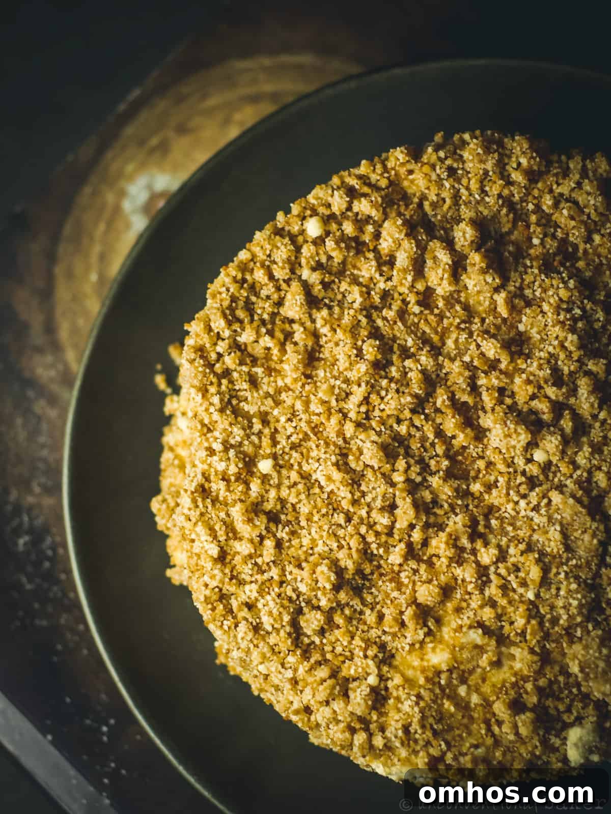 No-Bake Cream-Filled Crumb Cake 3 No-Bake Cream and Crumb Cake (Vegan Medovik)