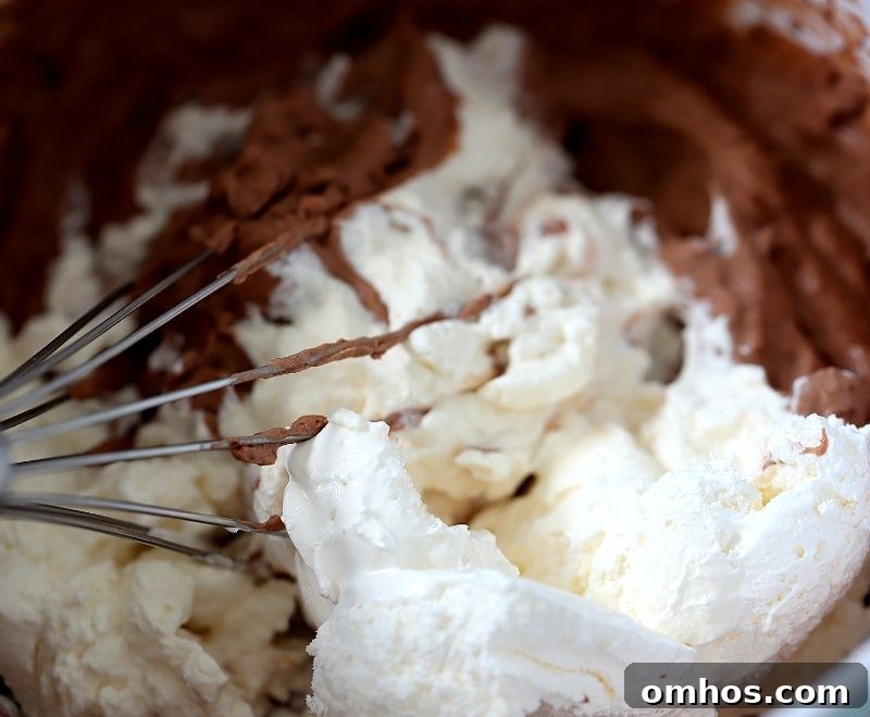 Ingredients for chocolate mousse