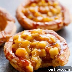 Churro Apple Pie Bowls + Caramel Sauce