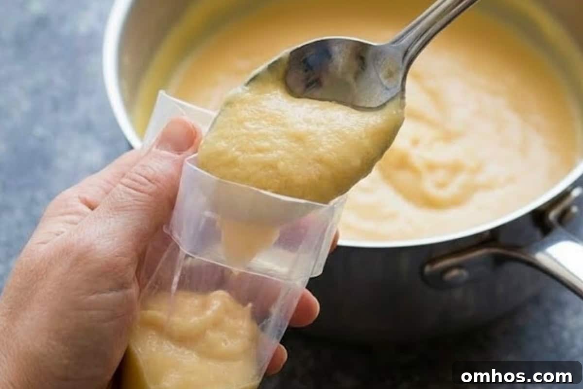 Spoon the dough into a strong pastry bag fitted with a large star tip, such as a Wilton 1M.