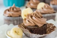 Moist Chocolate Banana Cupcakes Recipe