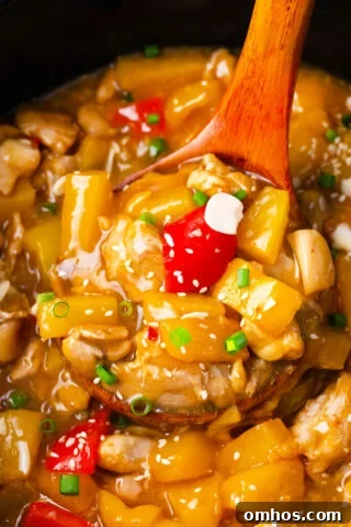 Slow cooker Hawaiian chicken