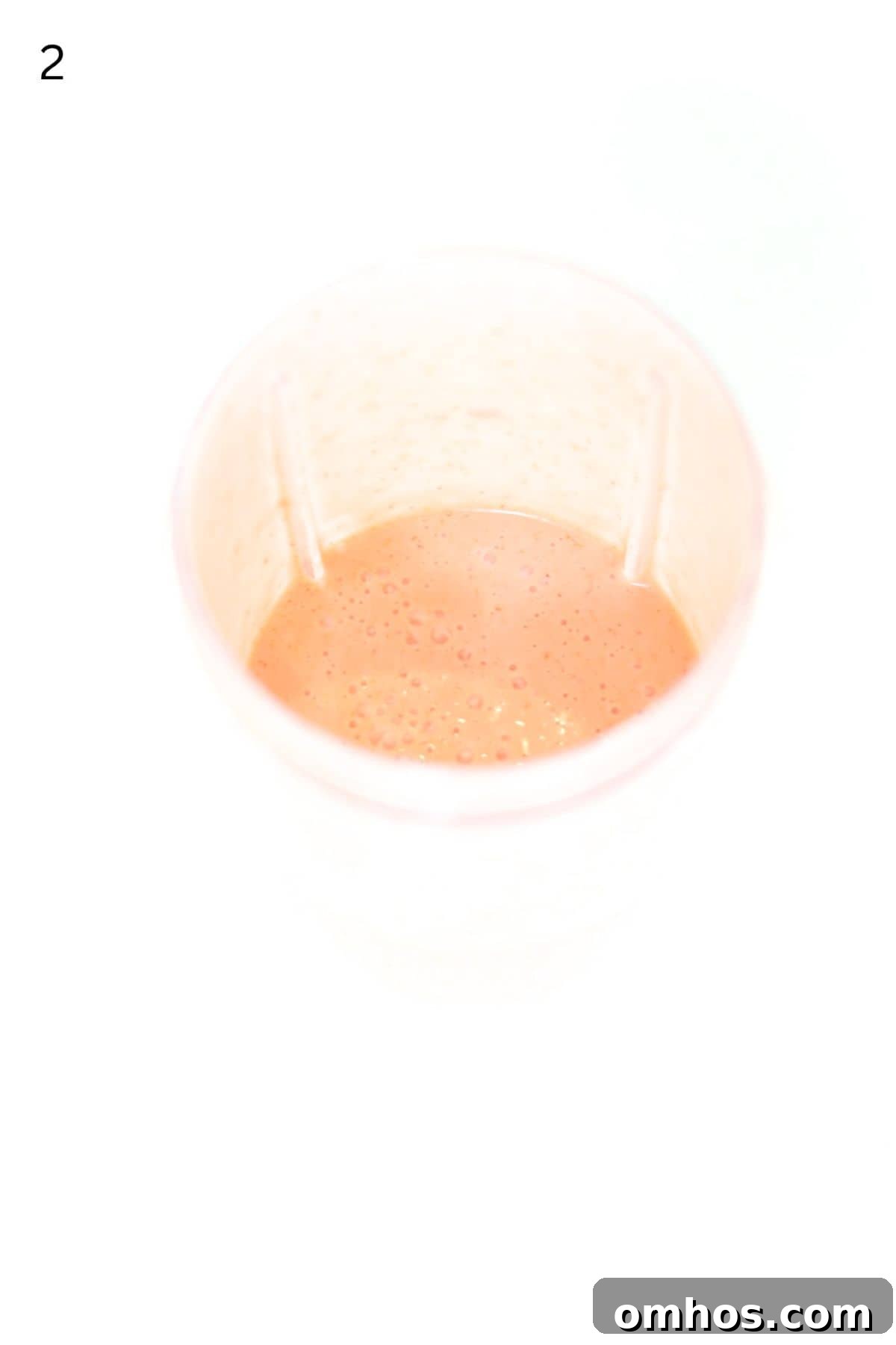 Homemade Strawberry Balsamic Vinaigrette Recipe 5 Strawberry salad dressing blended in a Nutri Bullet blender container.