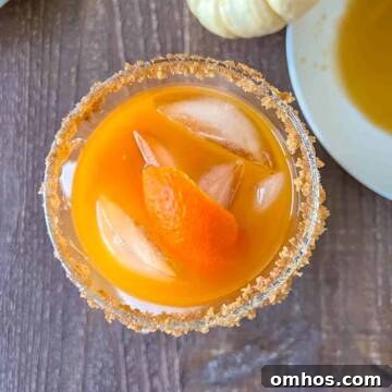 Pumpkin margarita recipe.