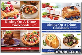 Dining On A Dime Cookbooks - Easy and delicious meals at home