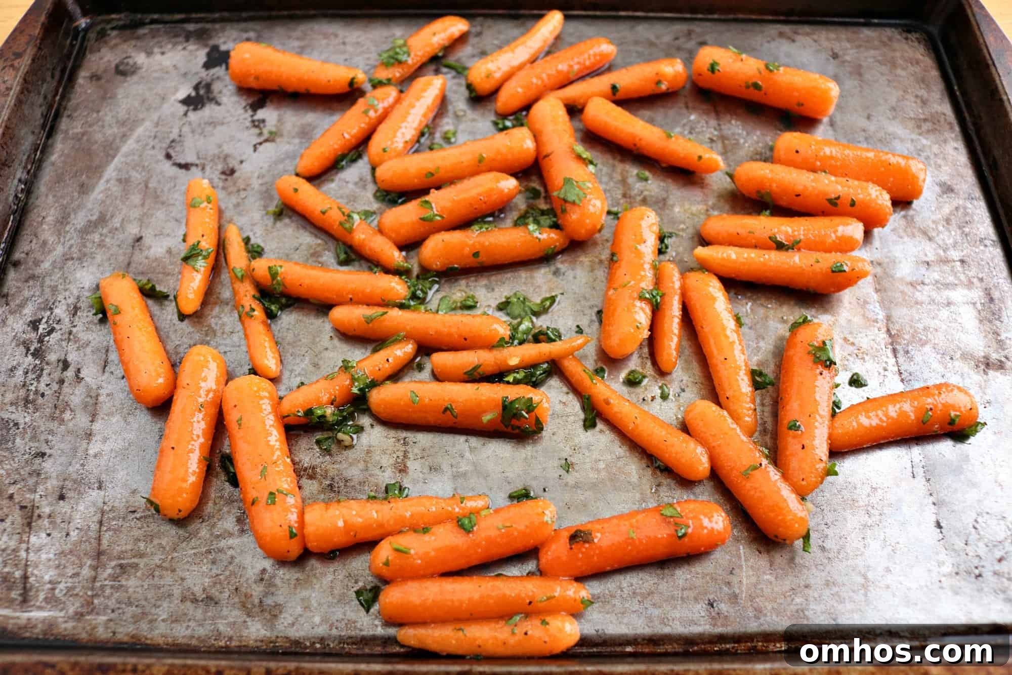 Roasted Ranch Carrots