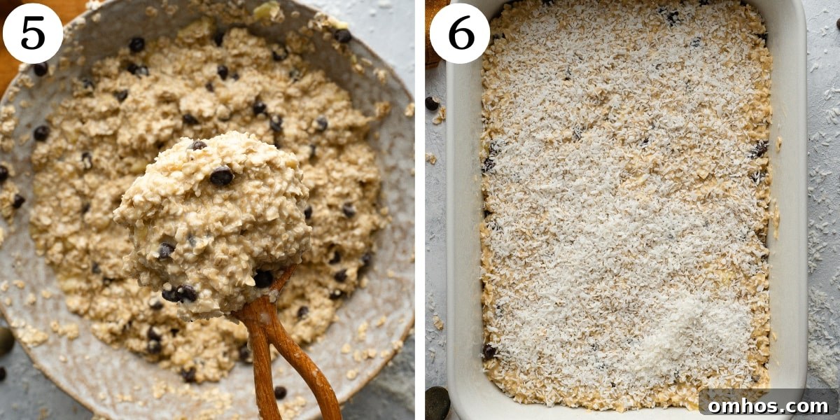 Delectable Baked Oatmeal with Chocolate Chips