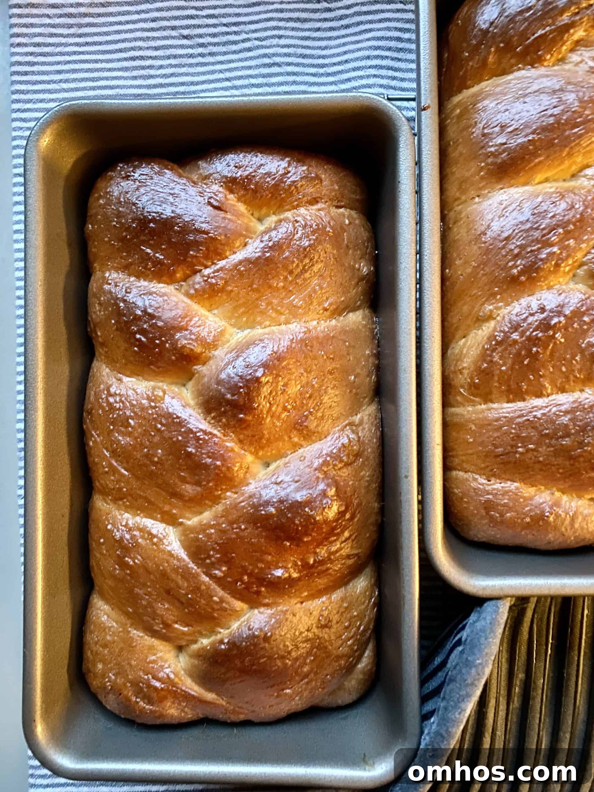 Homemade Rich Brioche Bread
