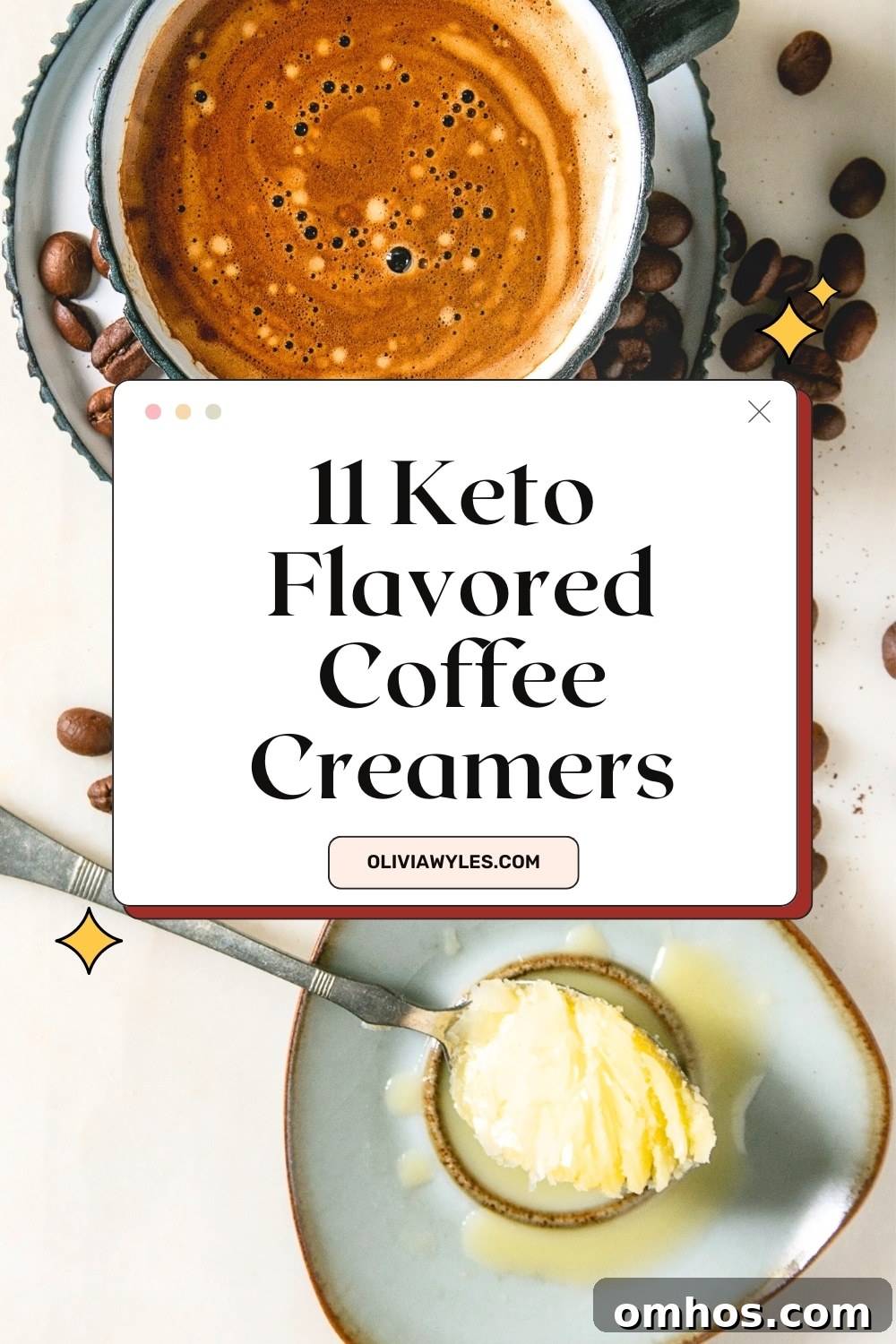 Keto Coffee Creamers Pin