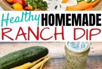 Cooking with Kids: Homemade Ranch Dip for Vegetables