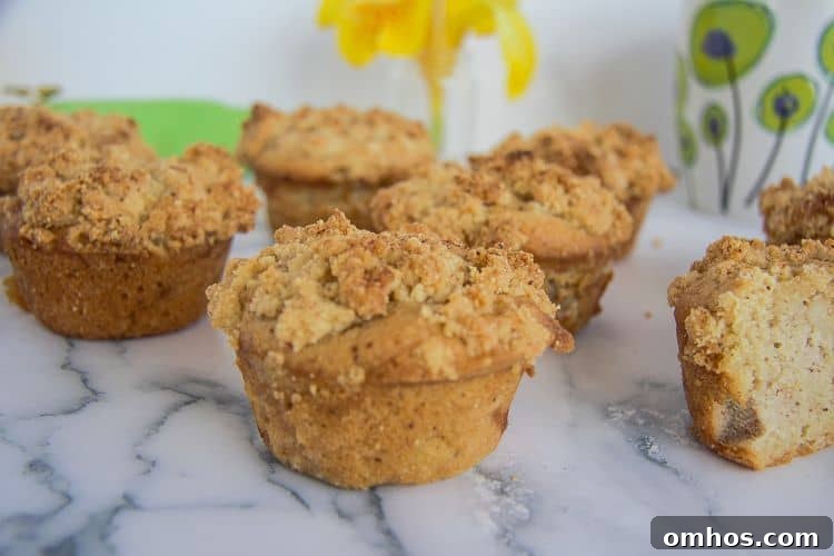Cinnamon Apple Crumble Muffins Recipe 2 low carb apple crumble muffins