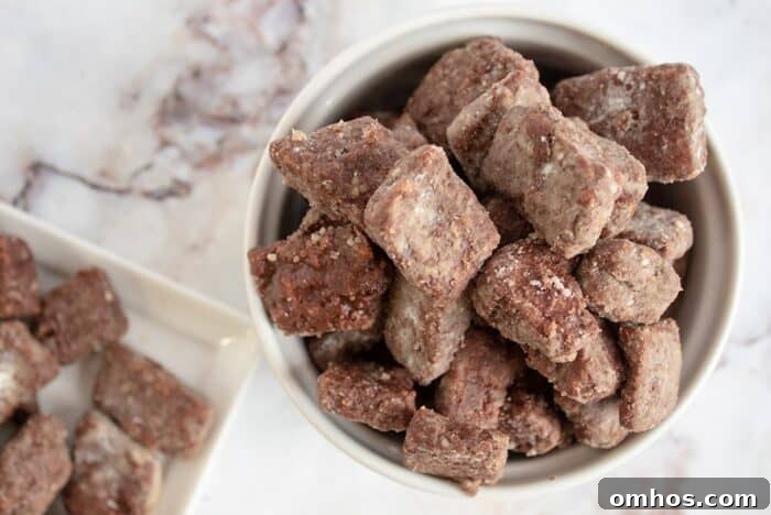 keto candy chocolate covered keto puppy chow