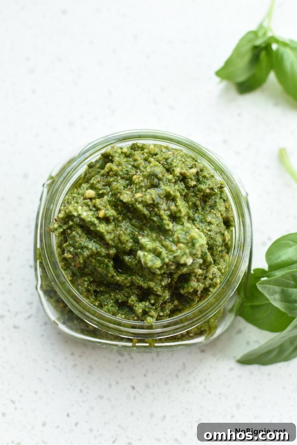 How to Make Basil Pesto from Scratch 2 homemade basil pesto