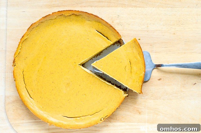 Light Pumpkin Cheesecake