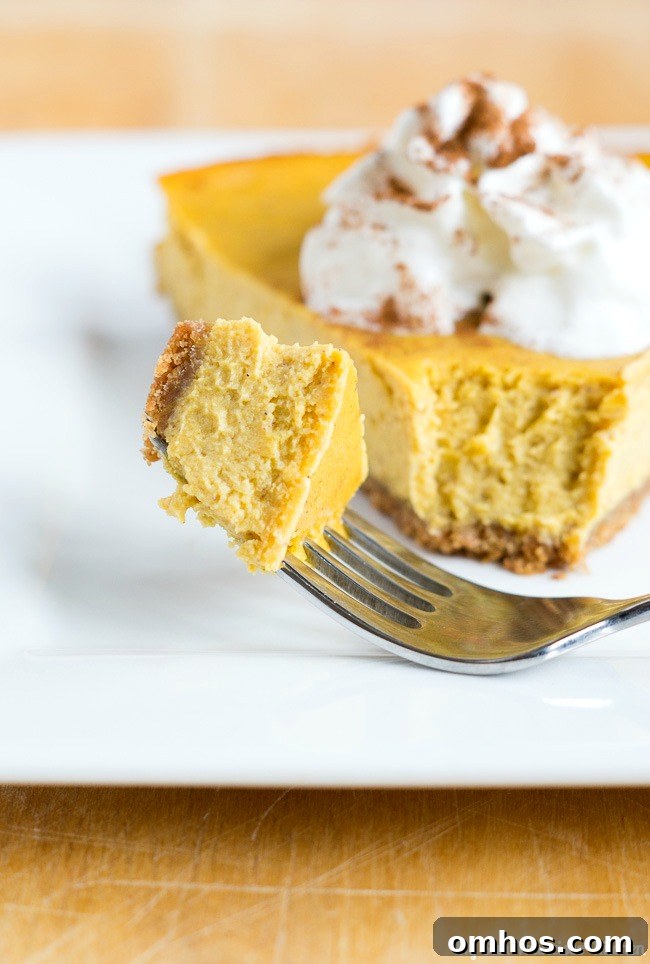 Light Pumpkin Cheesecake