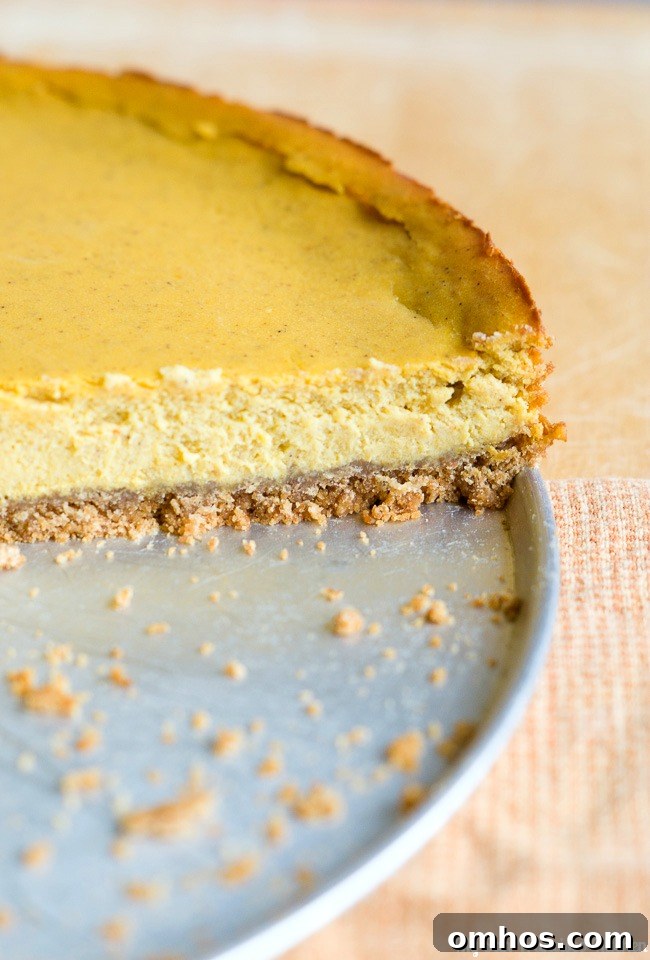 Light Pumpkin Cheesecake