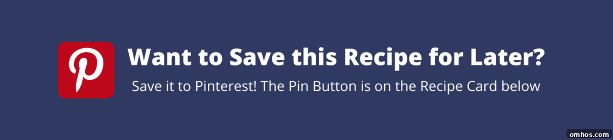 save this recipe for later! Pin now at Pinterest