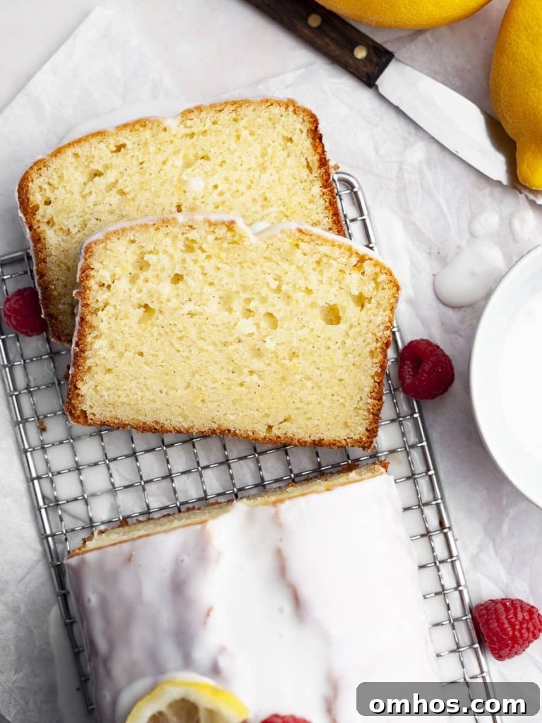 Moist Gluten-Free Lemon Loaf Recipe 6 fresh sliced gluten free lemon loaf, lemon drizzle cake