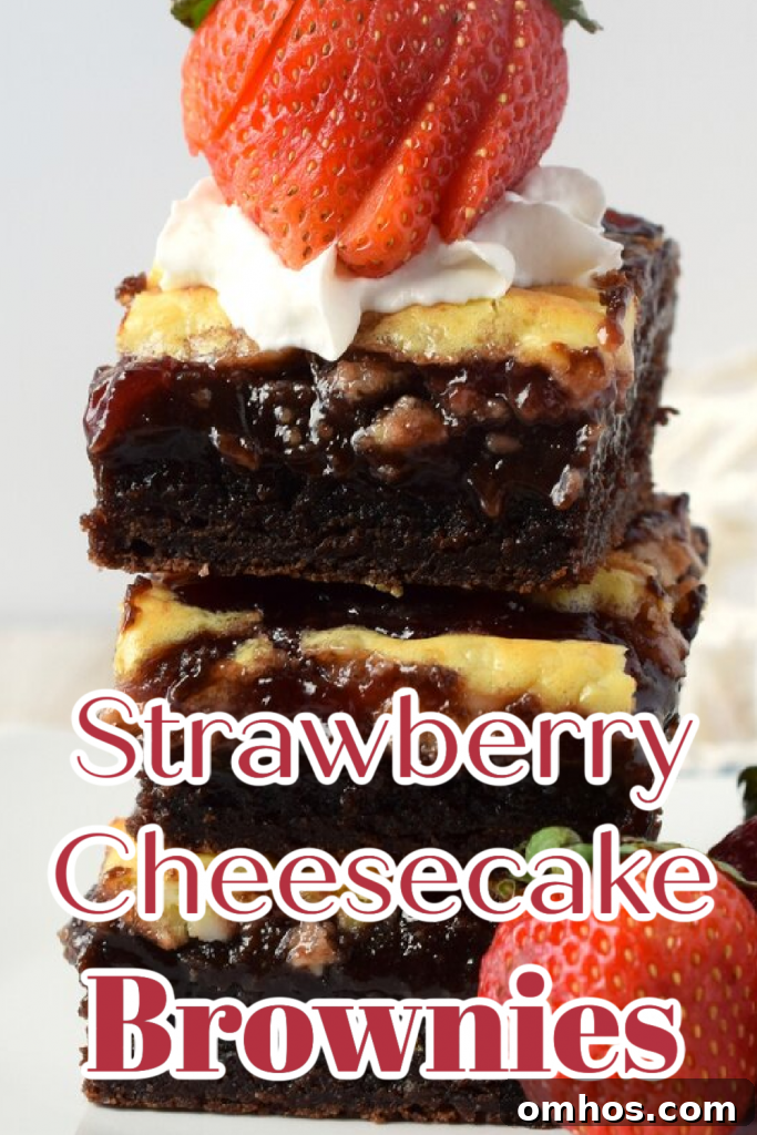 Strawberry Cheesecake Swirl Brownies Recipe 2 img 7985 14