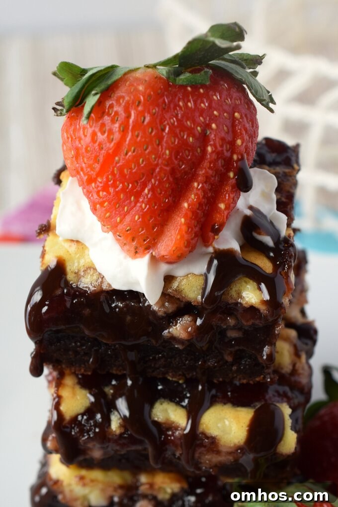 Strawberry Cheesecake Brownies Recipe Strawberry Cheesecake Brownies Recipe