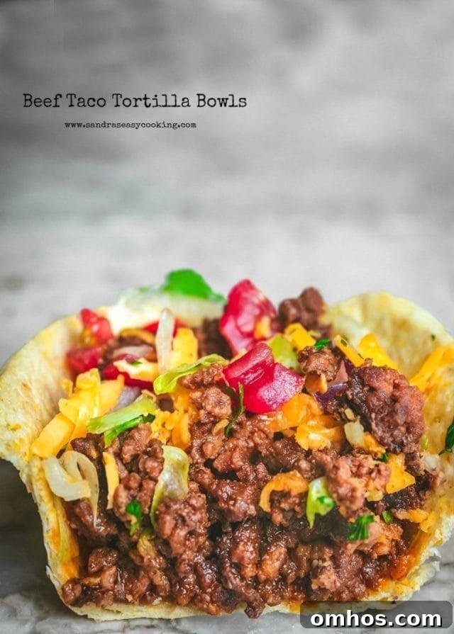 Cinco de Mayo Recipes: Authentic Mexican Dishes for Your Fiesta 9 Beef Taco Tortilla Bowls