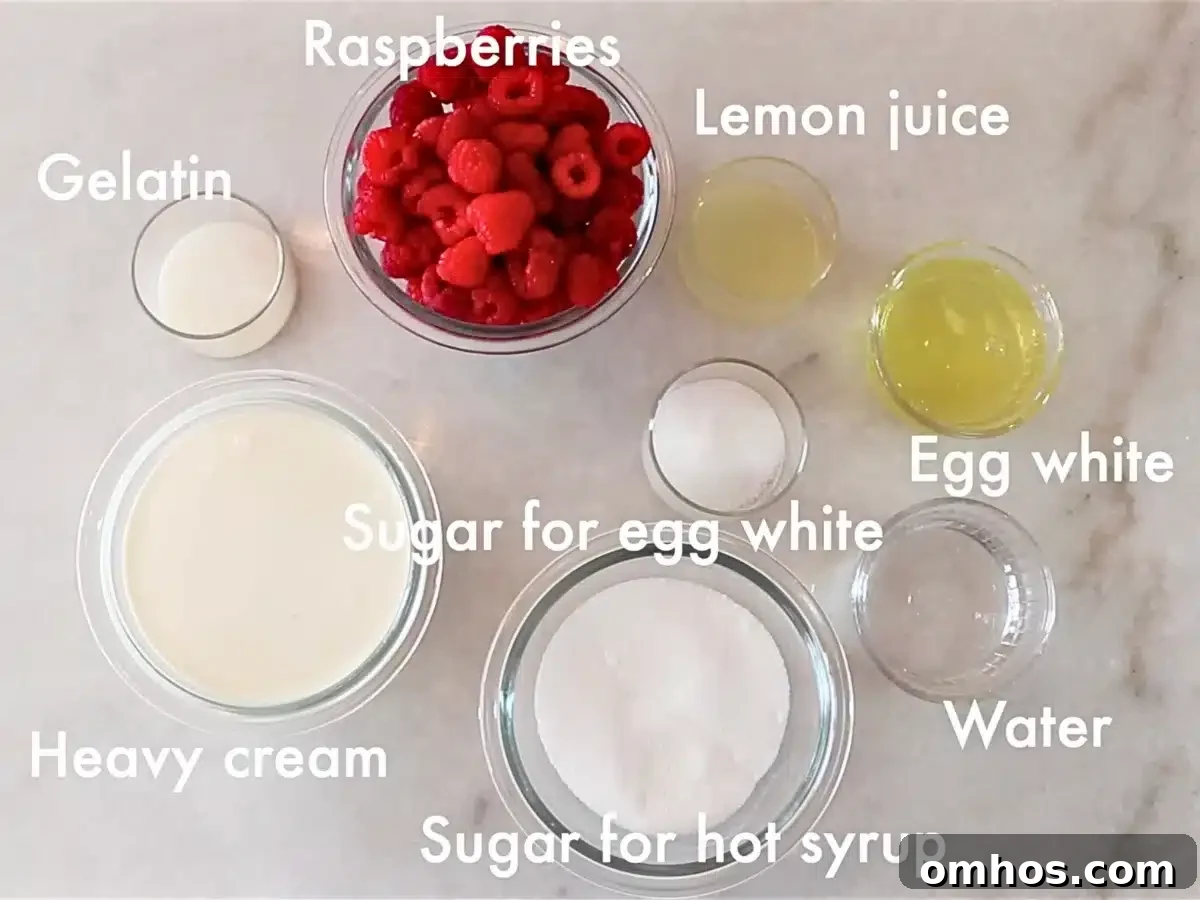 Creamy Raspberry Mousse Recipe: No-Bake Dessert 7 Ingredients for raspberry mousse