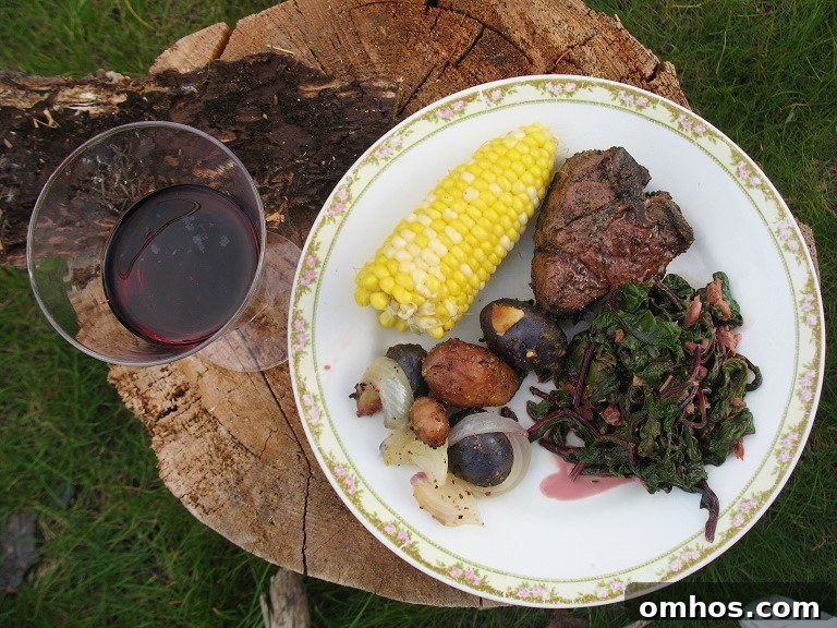 Lazy Man's Skillet Bannock Recipe from Francois Lake Cabin 14 Francois Lake cabin, meals outside